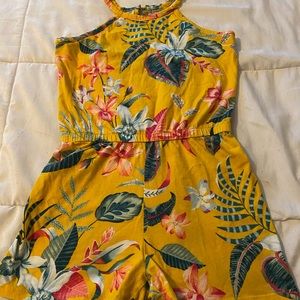 Old navy floral romper